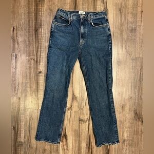 Agolde High Rise Stovepipe Jeans